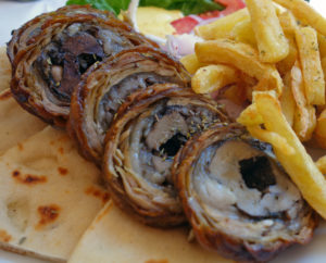 kokoretsi dish from Turkey
